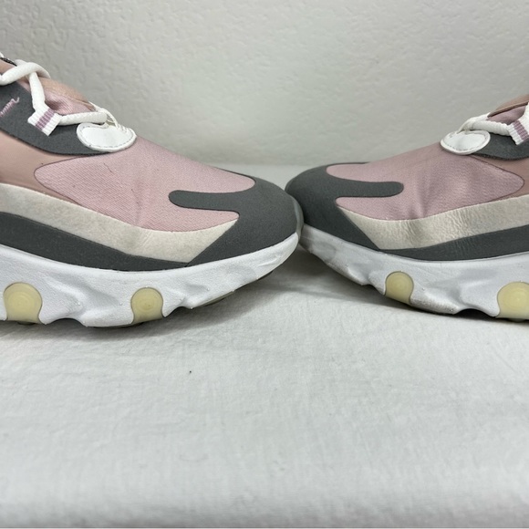 Nike Air Max 270 React Plum Chalk Stone Mauve 9.5 - Picture 10 of 11